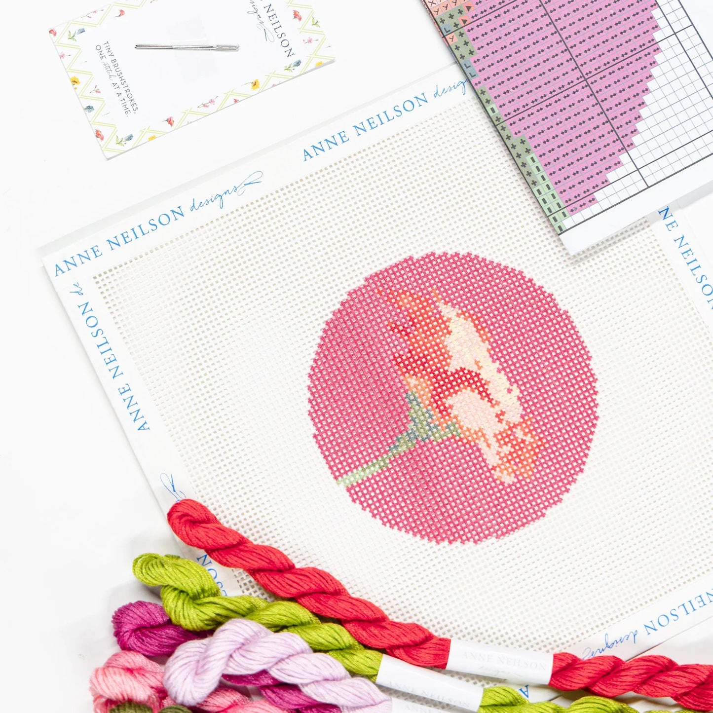 Anne Neilson Designs Floral Beginner Needlepoint Kit