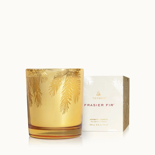 Thymes Frasier Fir Gilded Candle 6.5oz