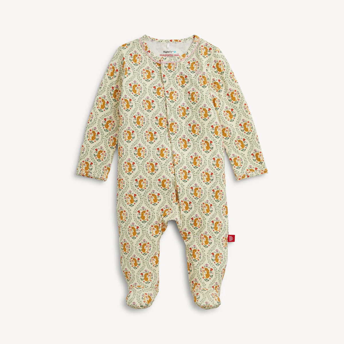 Magnetic Me Fleur Sauvage Right Fit Footie